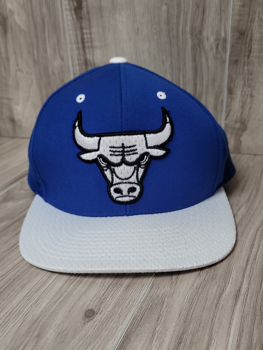 Chicago Bulls Mitchell & Ness Hat Cap Mens One Size Blue Snapback NBA Adult